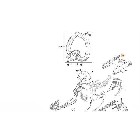 STIHL  Suwak 4812 792 7000